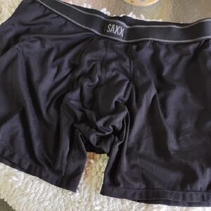 🚨B2G1 SAXX Black Boxer Briefs Athletic Fit